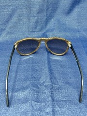 Tom Ford Kurt TF 347 05K Black Wood Grain Gradient Sunglasses ITALY US SELLER