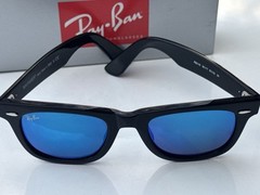 NEW Ray-Ban RB2140 Original WAYFARER 901/17 BLUE MIRROR Sunglasses 50mm