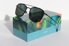 MAUI JIM Following Seas POLARIZED Sunglasses 555-02 Black/Neutral Grey NEW Japan