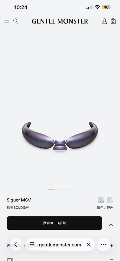 Gentle Monster Siguer MSV1 Glasses