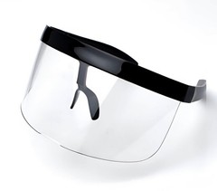 Oversized Visor Protective Sunglasses Single One Piece Lens Shield Face Cover