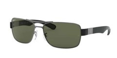 AUTHENTIC RAYBAN RB 3522 004/9A RAY BAN RB3522 61MM GUNMETAL/GREY POLARIZED