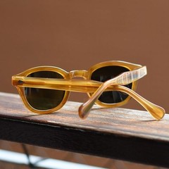 Retro MEN G15 polarized sunglasses Johnny Depp Glasses Women green Sun Glasses L