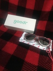 NEW Goodr Sunglasses OG Happy Festivus, Ya’ Filthy Animals Rare Christmas gift