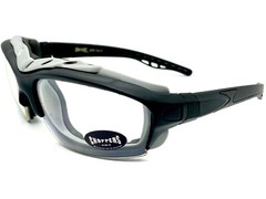 MOTORCYCLE Day Riding Padded Safety Protective SUN GLASSES GOGGLES Clear Lens