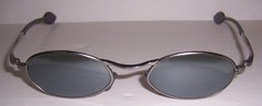 Exceptional Vtg Ray-Ban B&L Sidestreet Mirror Orbs Biker Oval Metal Sunglasses