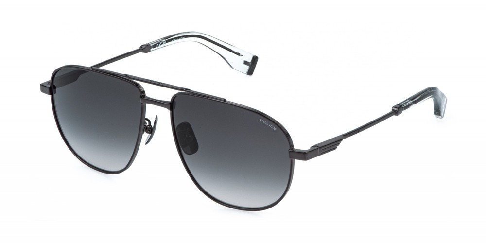 Police SPLR83 Oro nero lucido 60/16/150 MAN Sunglasses