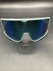 Blenders Rainwalker Eclipse Wrap Around Satin Metallic Blue Sunglasses