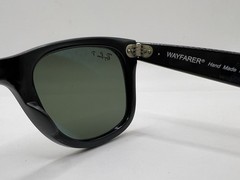 Ray Ban RB 2140 Wayfarer 901/58 Polarized Sunglasses Made In Italy