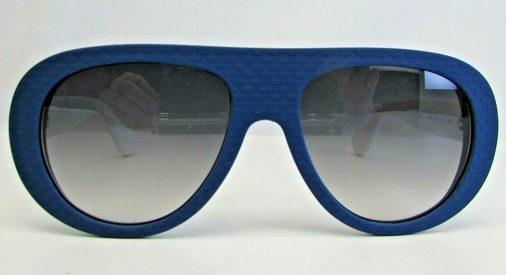 Sunglasses Havaianas RIO/Medium Blue White Frame Smoke Lens,Brazilian Flag icon