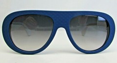 Sunglasses Havaianas RIO/Medium Blue White Frame Smoke Lens,Brazilian Flag icon