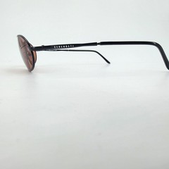 Serengeti 6534 Sunglasses Hurikanu Black Metal Round Oval Driver’s Lens READ