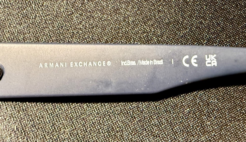 Armani Exchange Matte Blue Sunglasses AX4126SU-818180 Size 58/16-145 mm