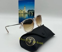 *Brand New* Ray-Ban Erika RB4171 Sunglasses Brown Frame Gradient Lens UV400Unise