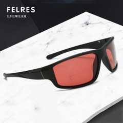 Men Sports Polarized Fishing Red Lens Sunglasses For See Fish Float Glasses New