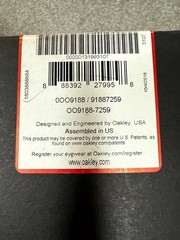 Oakley Flak 2.0 XL OO9188-7259 Men’s Polished Black Sports Sunglasses Half Rim