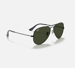 Ray-Ban RB3025 58mm Aviator Classic Black Sunglasses