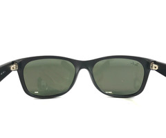 Ray-Ban Sunglasses RB2132 NEW WAYFARER 622/30 Black Rubber w Silver Flash 55 mm