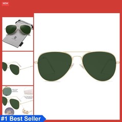 Polarized Aviator Sunglasses Stainless Steel Frame UV Protection Men Women