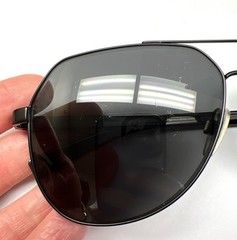 Dolce Gabbana DG 2133 1106/87 BASALTO Matte Black & Gunmetal Sunglasses