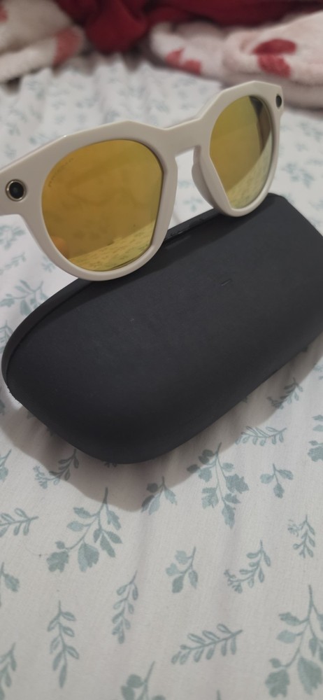 Oakley Meta HSTN Smart Glasses White Prizm Sapphire