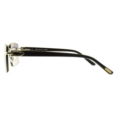 NEW!! PAUL VOSHERONT PV622S C2 23KGP Handmade Silver Rectangle Rimless Sunglass
