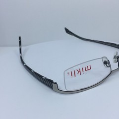 NEW Vintage MIKLI ML 0856 0020 Eyeglasses ML 0856 C. 0020 Silver & Grey 54-16mm