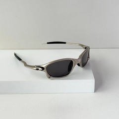 Oakley Juliet X-Metal Sunglasses Gray Frame Black Lens Vintage