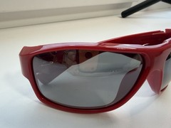 Nike EV0819-606 Reverse Sunglasses (One Size) Red Used , All In Photo