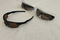 U.S. Air Force Rimless Sports Sunglasses Lot (3 Pairs) – 2 New, 1 Used