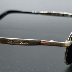 Giorgio Armani Sunglasses Oval Metal Frame Men’S