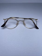 Ray Ban T RB3447V 50[]21 143 Gold Round Sunglasses Q63