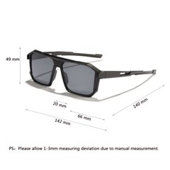 New Square Classic Sport Sunglasses Unisex Fashion Outdoor Shade Glasses UV400