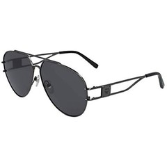 NEW MCM 136S 070 Dark Ruthenium Aviator Sunglasses with Grey Lenses & MCM Case