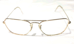 Ray Ban RB3136 Caravan 001 No Lenses Gold Metal Sunglasses Frame Only 55-15