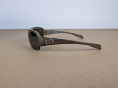 Men’s NATIVE Eyewear ITSO / Gunmetal Polarized Sunglasses 135mm Wrap