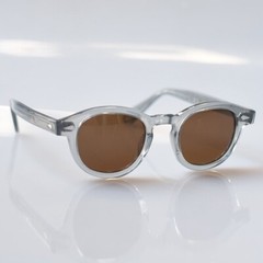 Johnny Depp brown polarized sunglasses Crystal gray acetate glasses Unisex UV400