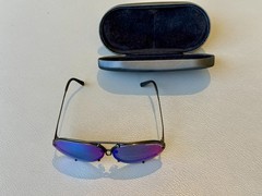 Porsche Design P’8478 Sunglasses, Black Titanium with 2 Sets of Lenses and Case