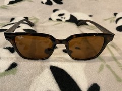 Ray Ban RB4323 710/33 Sunglasses Havana Brown Tortoise Shell Square 51 20 150 3N