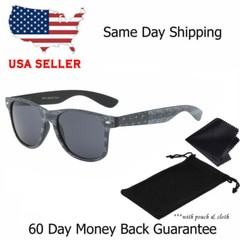 USA AMERICAN FLAG STARS & STRIPES PATRIOTIC SQUARE SUNGLASSES CLASSIC RETRO 80s