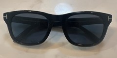 Tom Ford TF1076 Kendel Polarized Sunglasses 01M Black 54mm FT1076