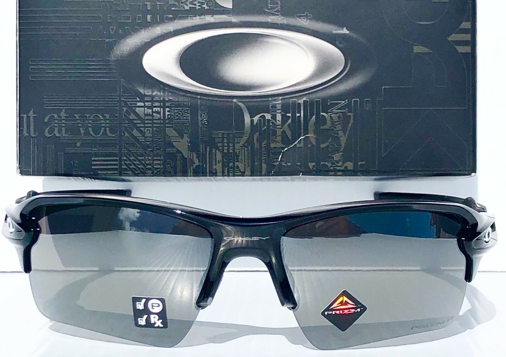 NEW* Oakley FLAK 2.0 Black w PRIZM Black POLARIZED XL Lens Sunglass 9188-72