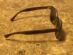 RAEN I Hand Made Matte Sea glass +root beer Sunglasses