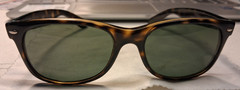 Ray-Ban RB2132 New Wayfarer Sunglasses Havana Frame green Gradient Lens 55mm UV