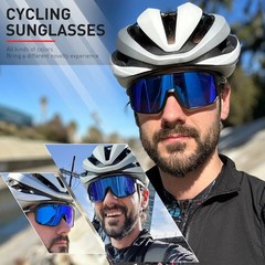 Photochromic Men’s UV400 Cycling Sunglasses Women Sports Running Eyewear for Men