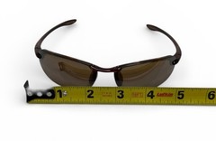 Maui Jim MJ Sport Makaha MJ-405-10 Sunglasses Tortoise Frame Copper Lens Eyewear