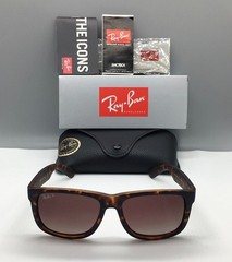 BROWN RB4165 RAY-BAN JUSTIN MAN SUNGLASSES (RB4165 54-16 145MM)