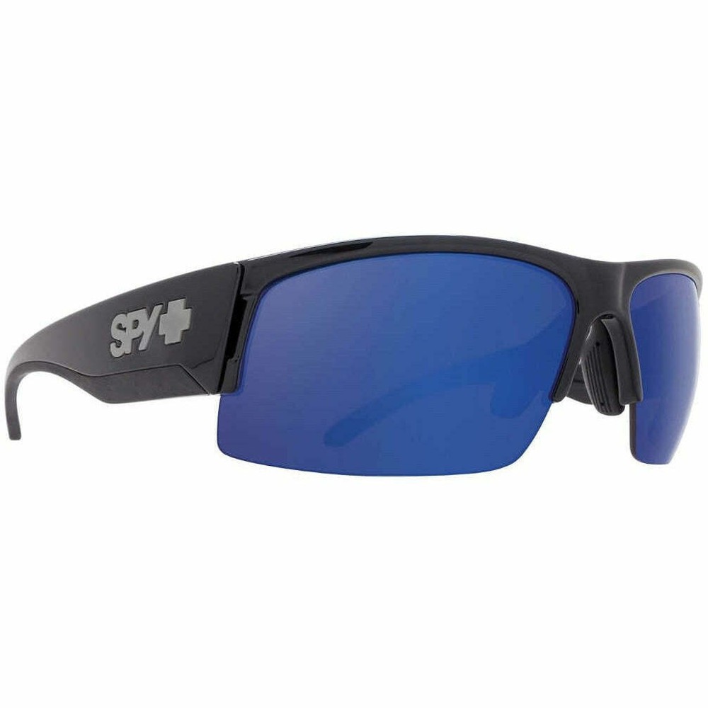 Authentic SPY+ FLYER Black Men’s Wrap Sunglasses 673344038473 – 74 mm – (15-3)