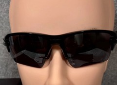 Oakley Flak 2.0 XL OO9188-7259 Men’s Polished Black Sports Sunglasses Half Rim