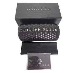 NEW!! PHILIPP PLEIN SPP002 700G 51-22-145 Black Round Full Rim Mens Sunglasses